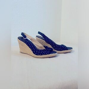 NWOT Michael Kors Polka Dot Wedges
